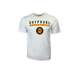 White JR Gryphons Basketball Tech Tee