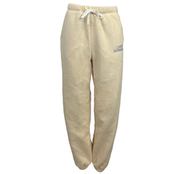 Varsity Cream Oversized Sweatpants