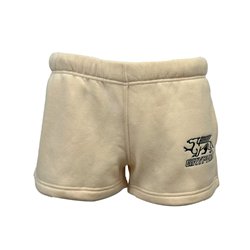 Varsity Cream Shorts