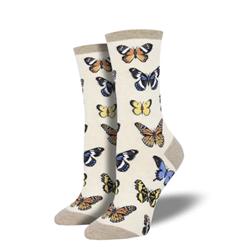 Majestic Butterflies Socks - 9-11