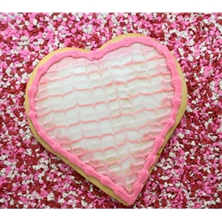 Valentine's Day Giant Glazed Sugar Cookie