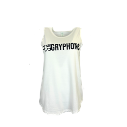 White Womens Relaxed Fit Tank