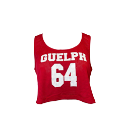 Red Guelph Track Singlet