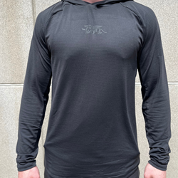 Black lululemon Drysense Hoodie