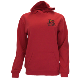Youth Gryphons Stacked Pullover Hoodie - Red