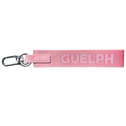 Pink Guelph Key Strap