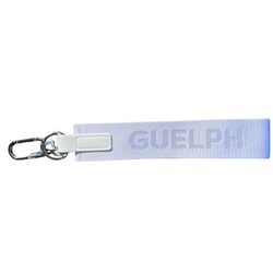 White Guelph Key Strap