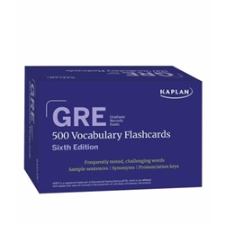 GRE Vocabulary Flashcards, Sixth Edition + Online Access to Review Your Cards, a Practice Test, and Video Tutorials