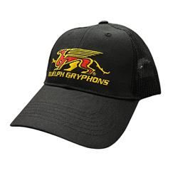 Black Guelph Gryphons Trucker Hat