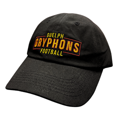 Black Gryphons Football Dad Hat