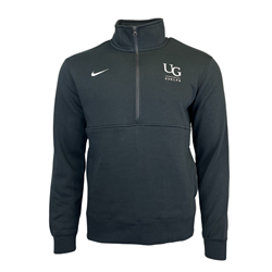 Black Nike UG Club Fleece 1/2 Zip