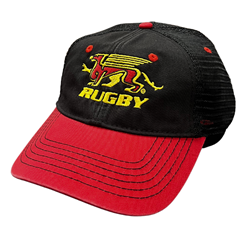 Black/Red Gryphons Value Trucker Hat - Rugby