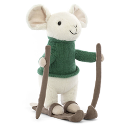 Merry Mouse Skiing - Jellycat