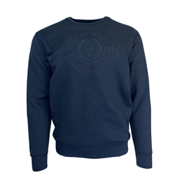 Navy University Of Guelph Tonal Twill Crew