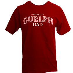 Guelph  Dad Tee - Dark Red