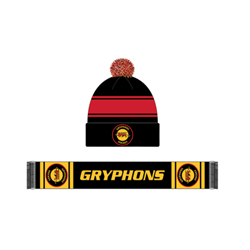 Gryphons Hockey Bardown Scarf & Toque Bundle