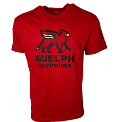 Red Guelph Gryphons Tee