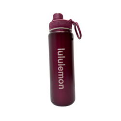 Deep Luxe lululemon Back to Life Sports Bottle - 24oz Straw Lid