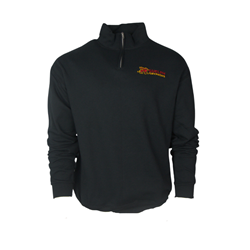 Black Guelph Gryphons Horizontal 1/4 Zip
