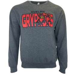 Char Guelph Gryphons Sublimated Twill Crew