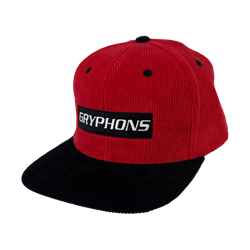 Bardown Red/Black Gryphons Corduroy Hat