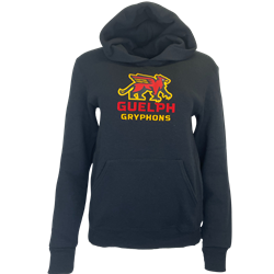 Black Youth Gryphons Stacked Russell Hood