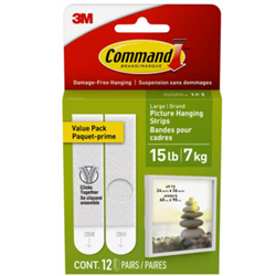 3M Command 12PK Hang Strips