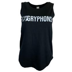 Black Womens Relaxed Fit Tank Top