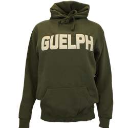Guelph Fleece-on-Fleece Fashion Hood - Olive