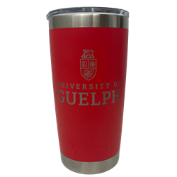 Red 20 oz Crested Yeti Tumbler