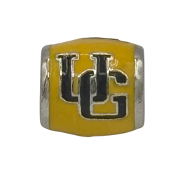 Bead - Black UG on Gold