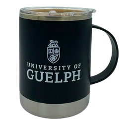 Black Silver Ultimate Mug With Lid