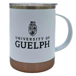 White Copper Ultimate Mug With Lid