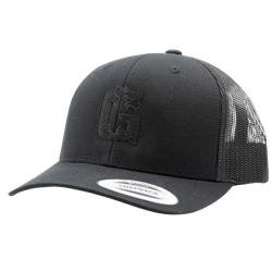 Black Guelph Gryphons ''G'' 6-Panel Trucker Hat