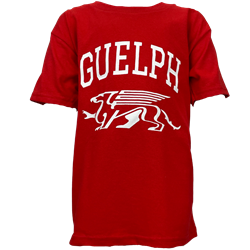Red Kids Varsity Tee