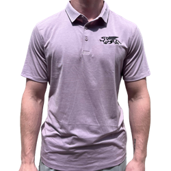 lululemon Gryphons Evolution Short Sleeve Polo - Dusty Rose