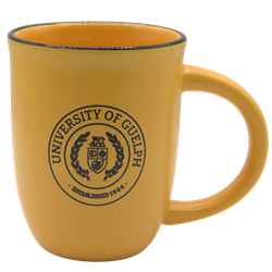 Circle Crest Salem Mug - Gold