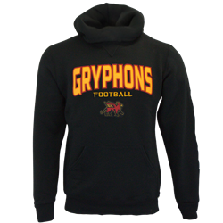 Gryphon Football Russell Hood - Black