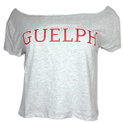 Guelph Off Shoulder Tee - Ash
