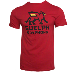 Red Gryphons Stacked Tee