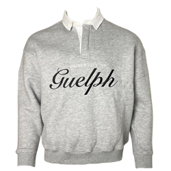 Guelph Polo Sweatshirt - Grey