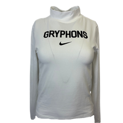 Nike Gryphons Long Sleeve Mock Top - White