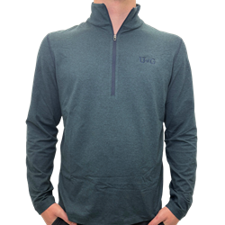 lululemon Soft Jersey Half Zip - Heathered Navy