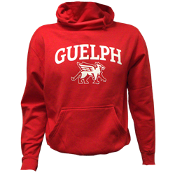 Varsity Gryphon Value Hood - Red