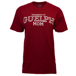 Guelph Mom Tee - Dark Red