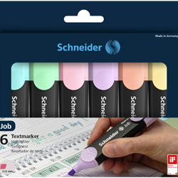 Schneider 6 Pack Job Pastel Markers
