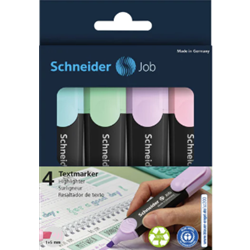 Schneider 4 Pack Job Pastel Highlighters