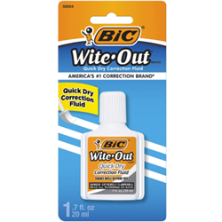 BIC Wite-Out Correction Fluid