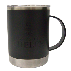 Ultimate Mug With Lid - Black/Silver