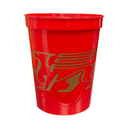 Gryphons Stadium Cup 16 oz - Red
